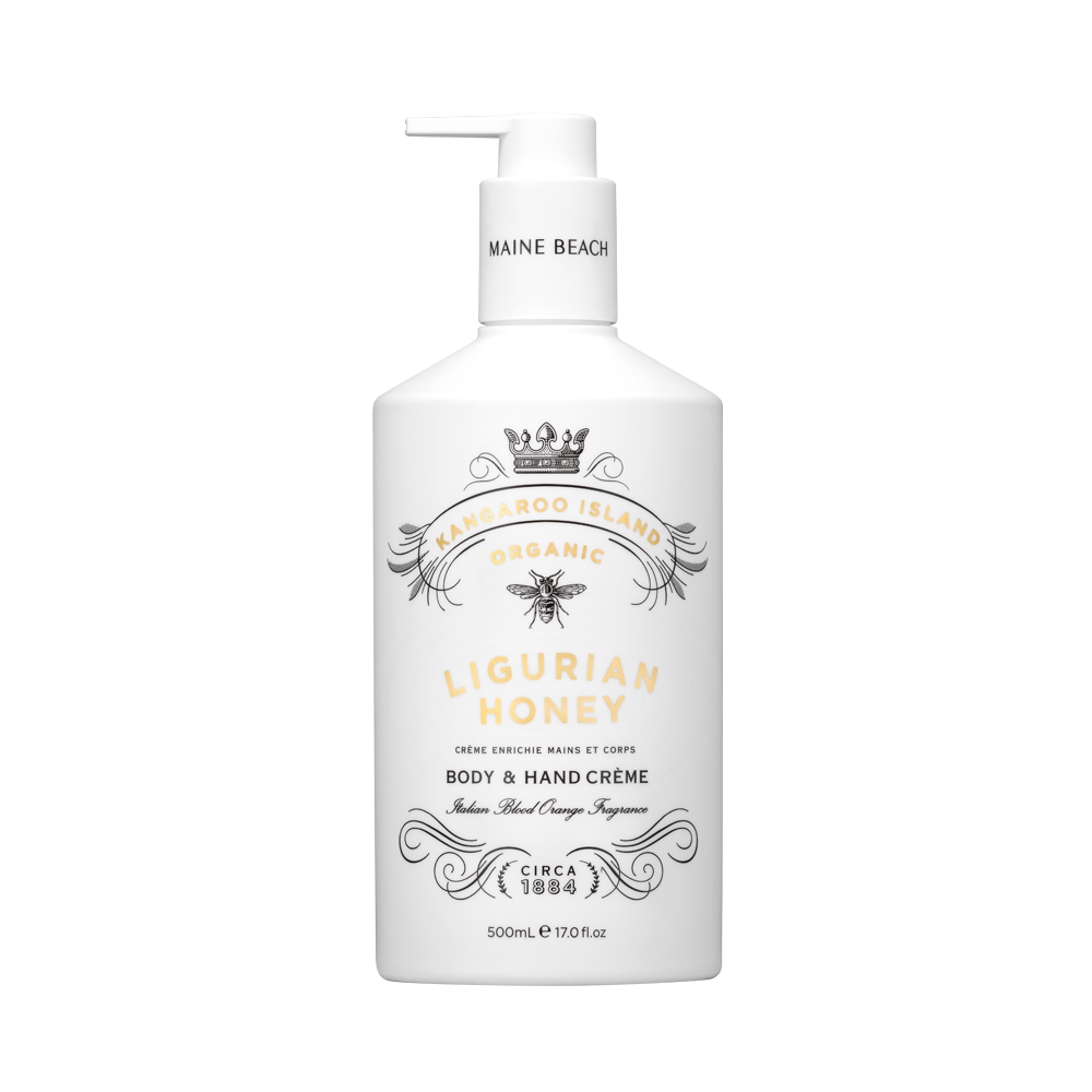 K.I. Ligurian Honey Body & Hand Crème 500ml
