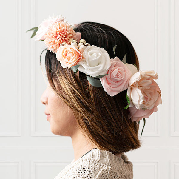 DIY Rose & Chrysanthemum Arrangement Box - Pink