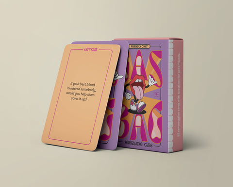 Gasbag Conversation Cards Friends 18+