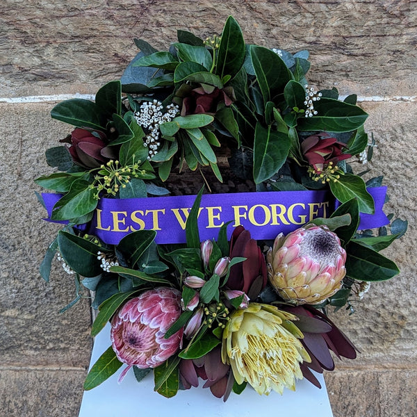 Wreath Of Indigenous Flowers