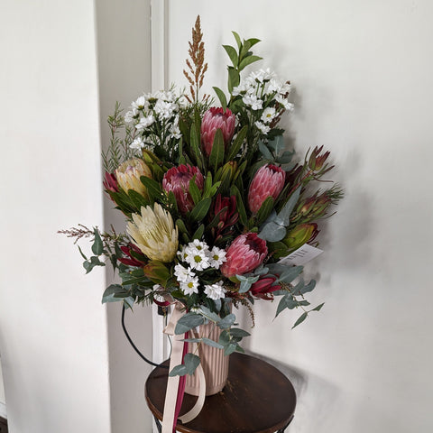 Reminder Service Seasonal Native Flower Arrangement or Bouquet