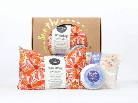 Soothe Gift Pack – Groovy Flowers Orange