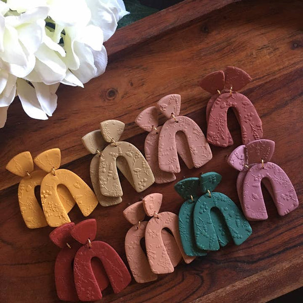 Wildflower Arch Statement Earrings