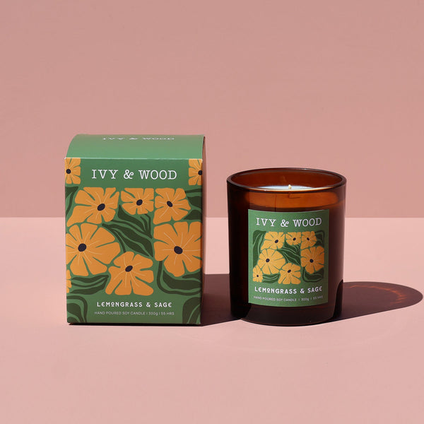 IVY & WOOD Flora Series Candles