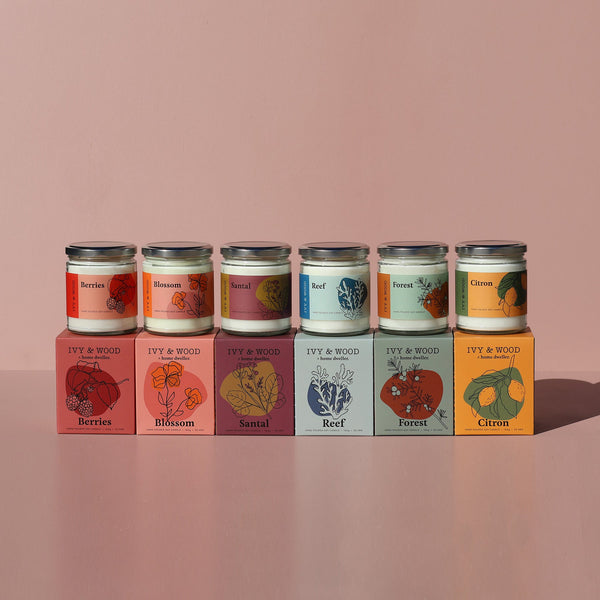IVY & WOOD Homebody Series Candles