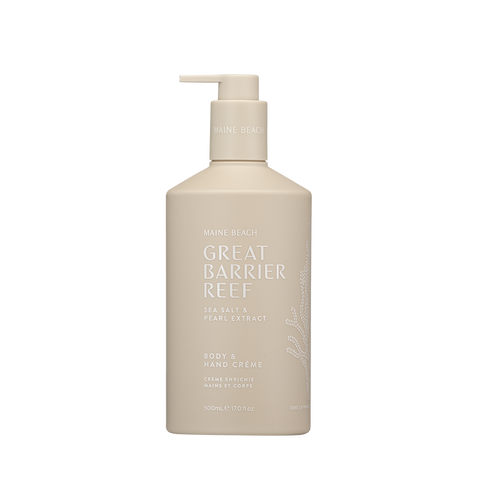 Great Barrier Reef Sea Salt Body & Hand Crème 500ml