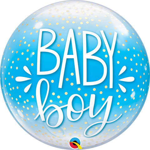 22" Bubble  Balloons (inflated with helium)